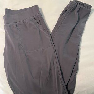 Zyia Grey Peak Zipper Joggers (long) size Small